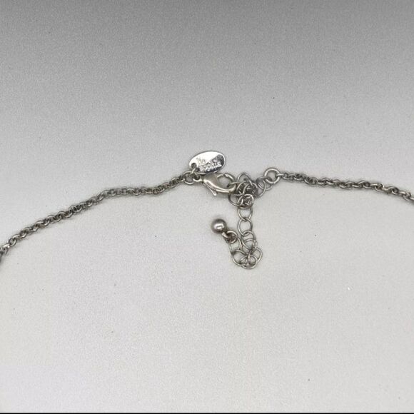 Lia Sophia Necklace Cross Ichthus Religious Pendant 18" - Picture 5 of 6